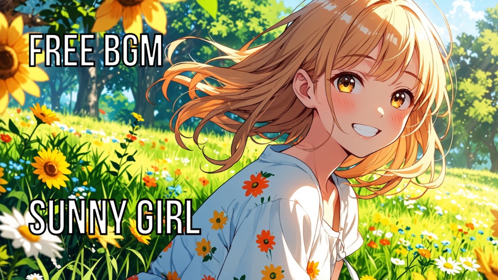 Sunny Girl｜フリーBGM素材｜ループ処理済｜ゲーム・動画・配信向け音楽素材