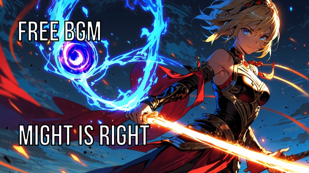 Might is right｜フリーBGM素材｜ループ処理済｜ゲーム・動画・配信向け音楽素材