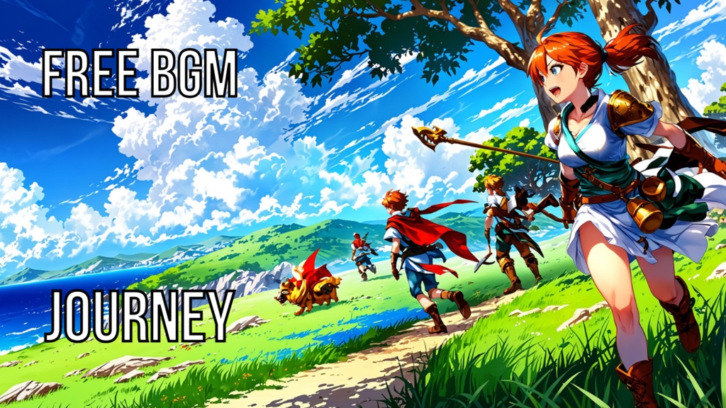 Journey｜フリーBGM素材｜ループ処理済｜ゲーム・動画・配信向け音楽素材