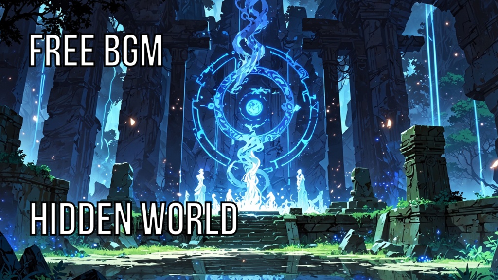 Hidden world|フリーBGM素材|ループ処理済|ゲーム・動画・配信向け音楽素材