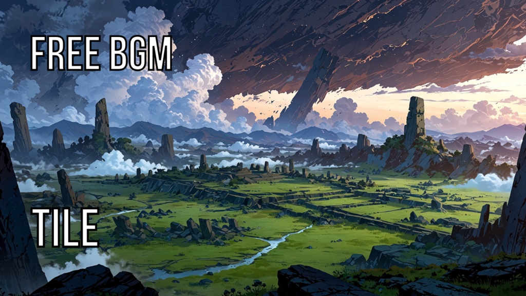 Tile｜フリーBGM素材｜ループ処理済｜ゲーム・動画・配信向け音楽素材