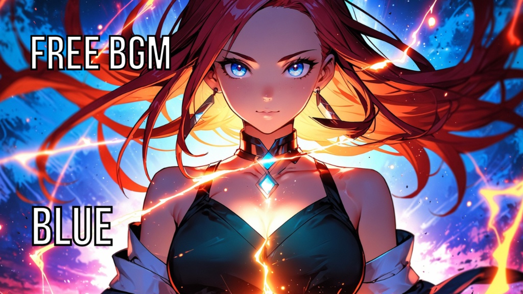 BLUE｜フリーBGM素材｜ループ処理済｜ゲーム・動画・配信向け音楽素材