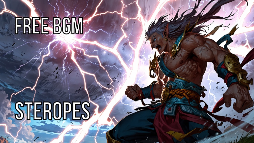 Steropes|フリーBGM素材|ループ処理済|ゲーム・動画・配信向け音楽素材