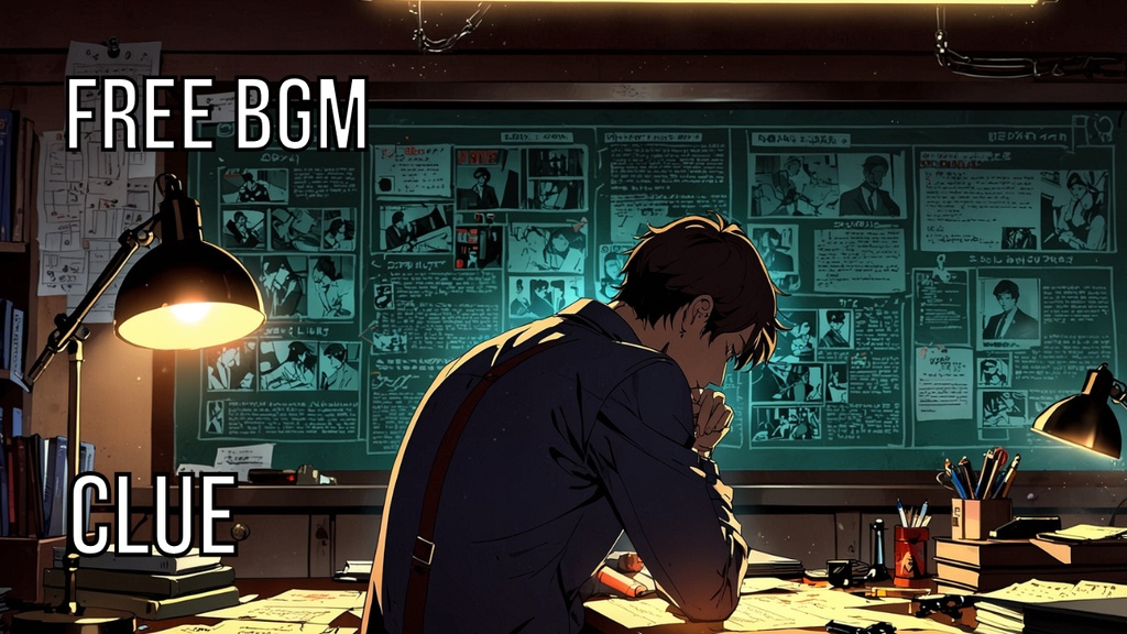 Clue|フリーBGM素材|ループ処理済|ゲーム・動画・配信向け音楽素材