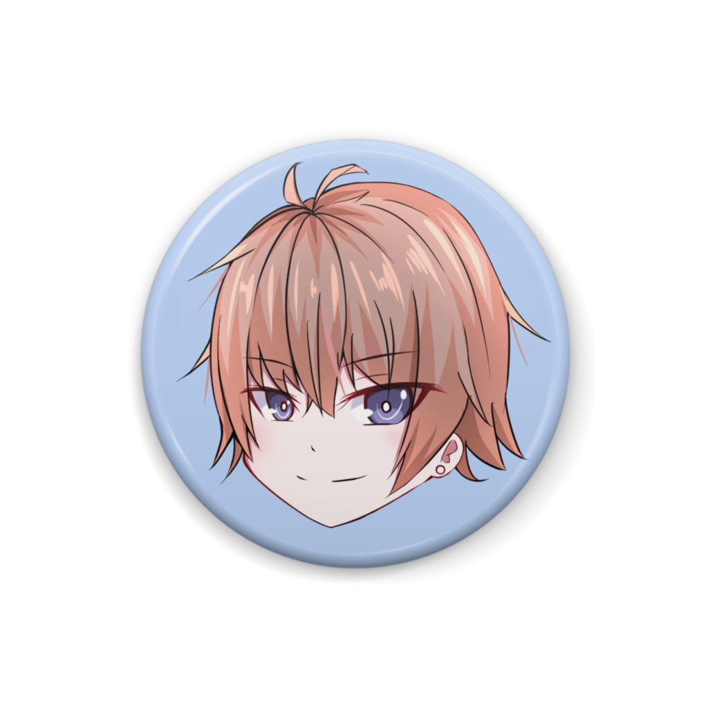 塩原榛斗/缶バッチ