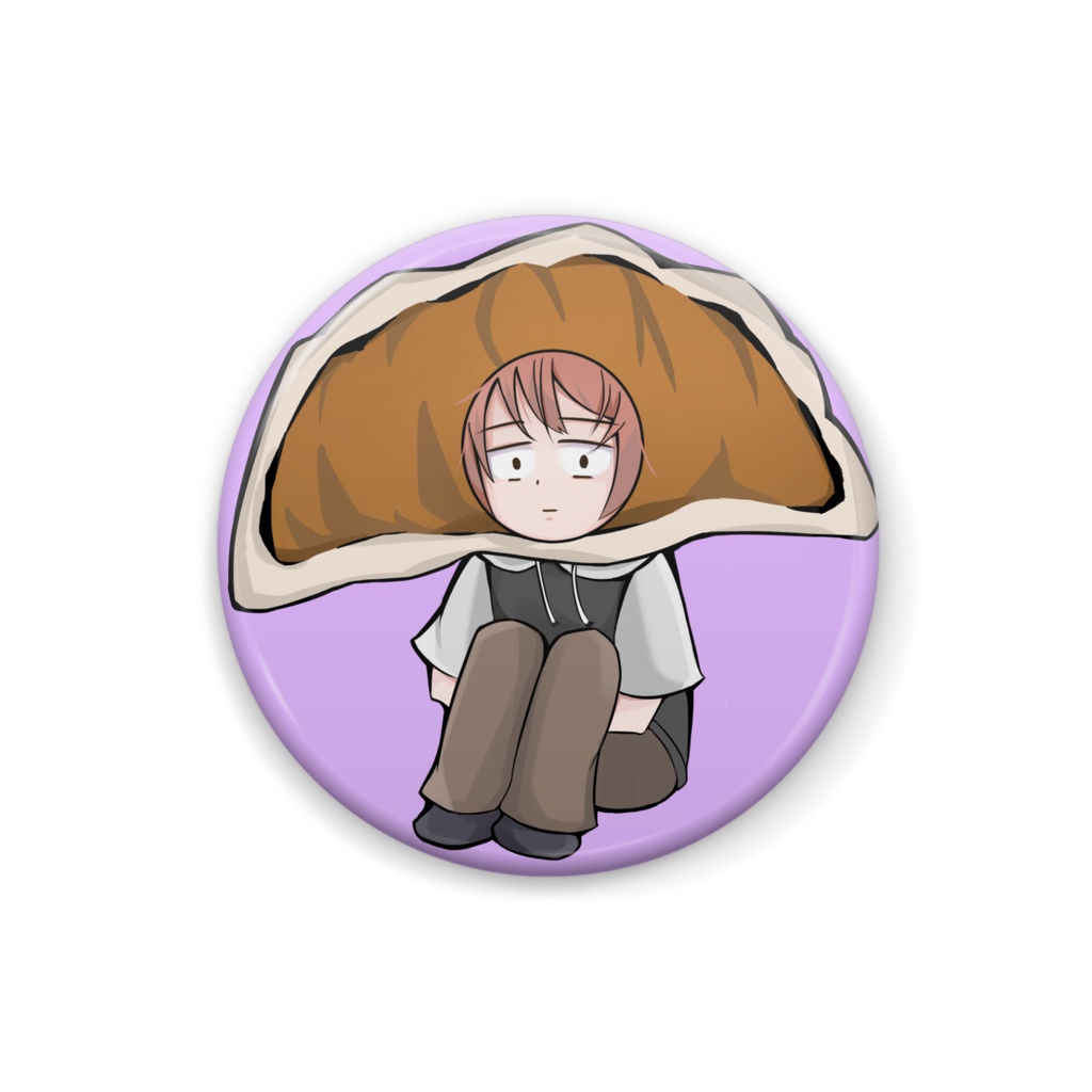 塩原榛斗/缶バッチ