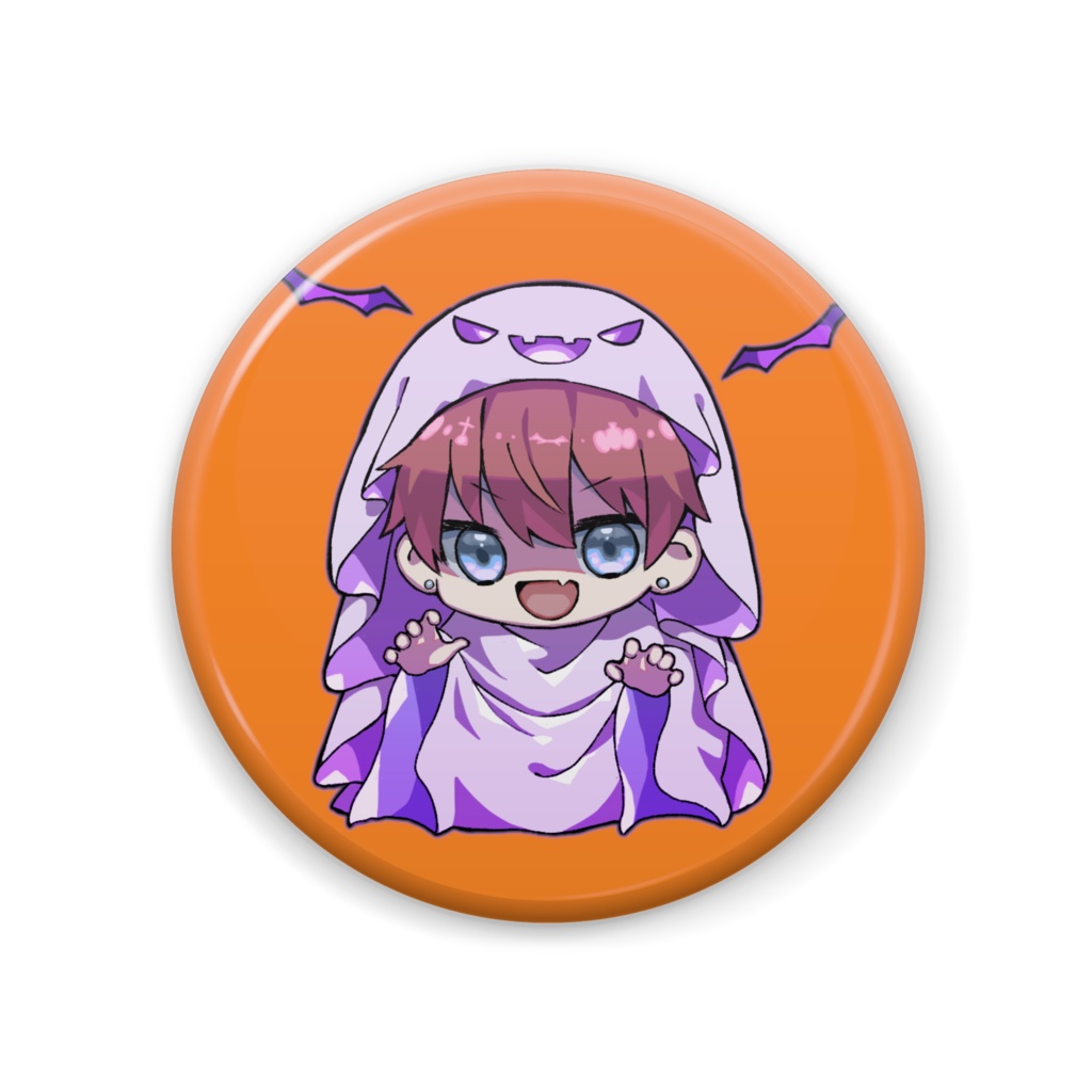 ハロウィン限定塩原榛斗/缶バッチ
