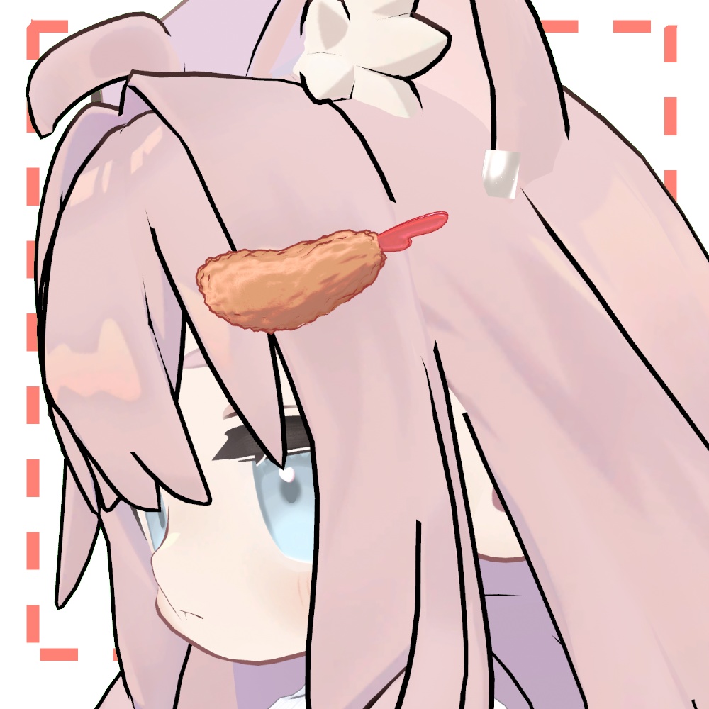 【無料・Free】エビフライのヘアピン