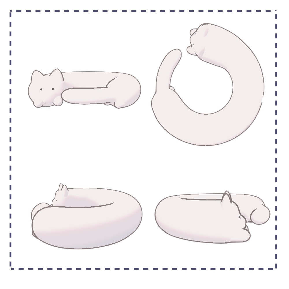 【キプフェル対応】まわる!ねこヘイロー