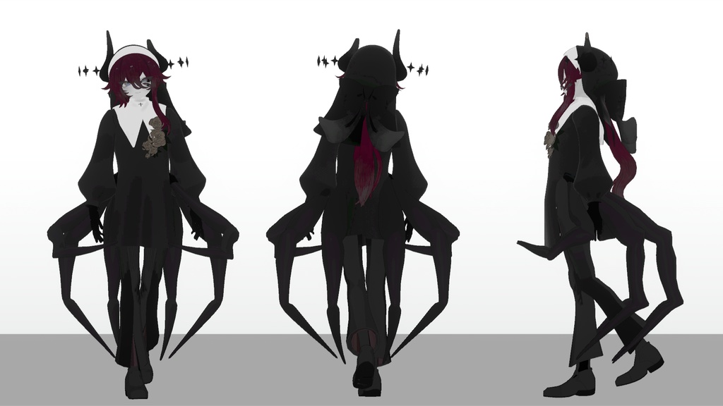 【MOCBody_M対応】人外お兄さん用シスター服