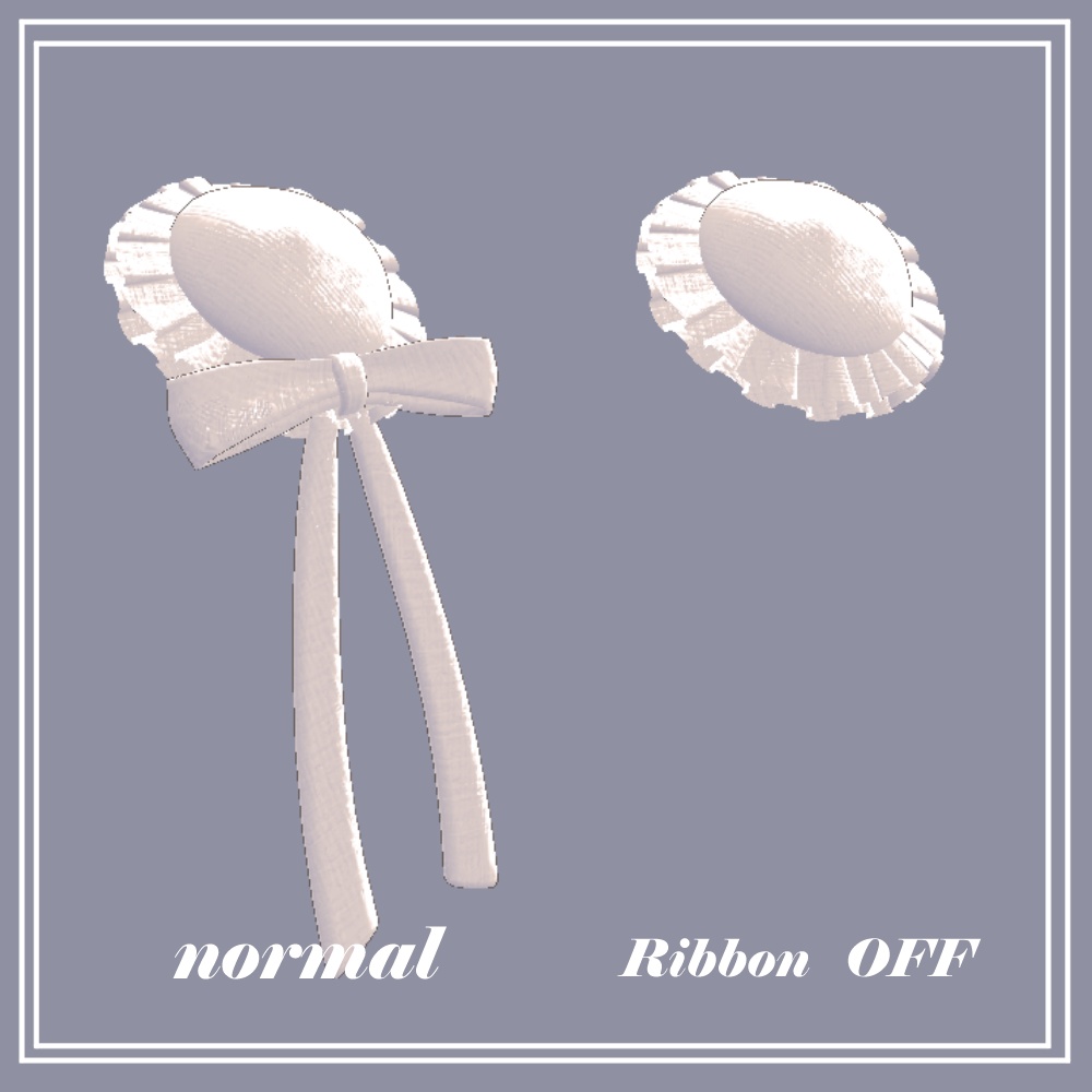 【マリシア対応】Mini Victorian Cap【PB設定済】