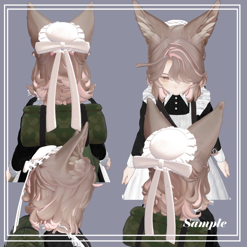 【マリシア対応】Mini Victorian Cap【PB設定済】