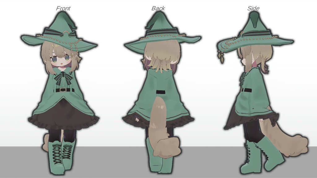 【キプフェル対応】Magia Witch【まめふれんず】