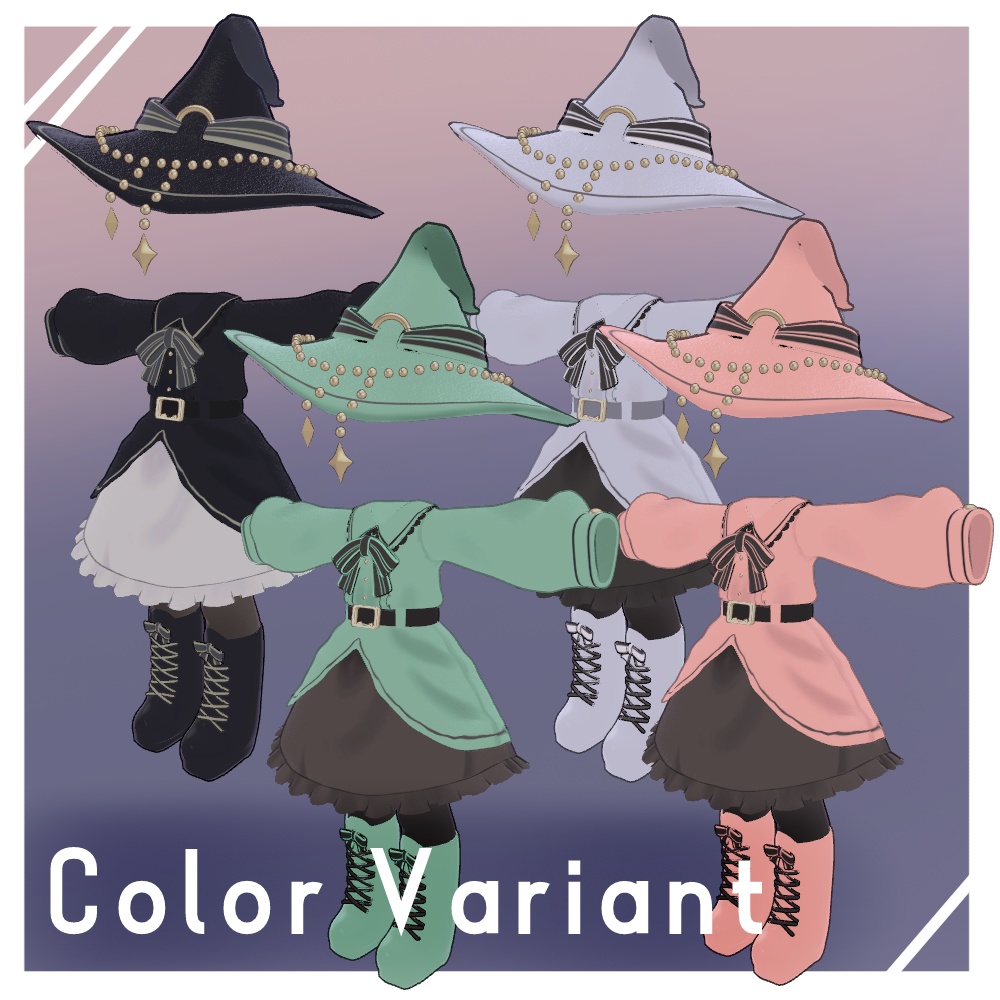 【キプフェル対応】Magia Witch【まめふれんず】