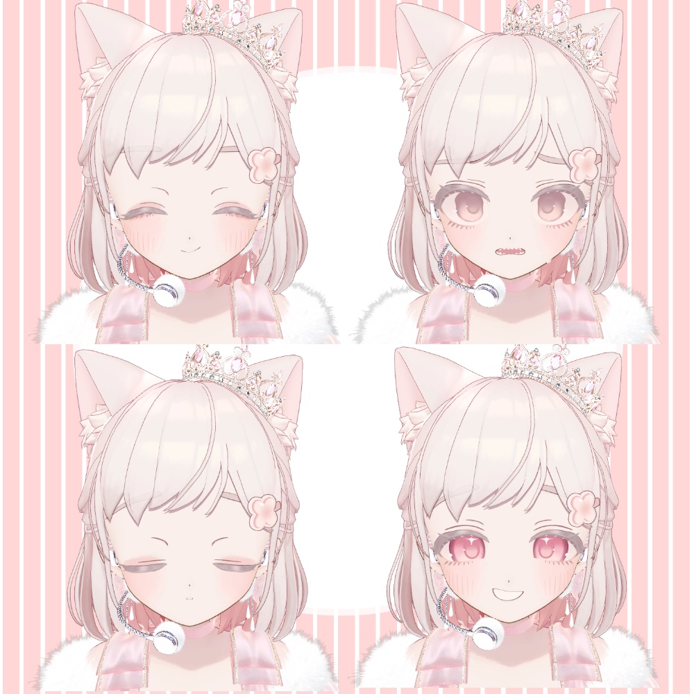 【しらつめ対応】なめらか表情アニメーション【FaceEmo】