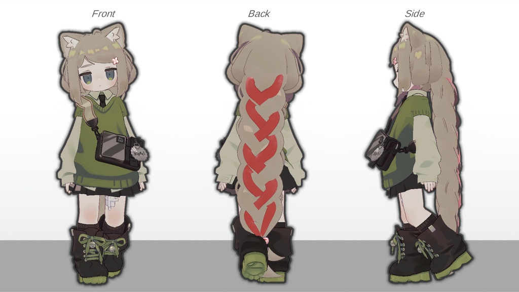 【キプフェル対応】あみこみラプンツェル【PB設定済】