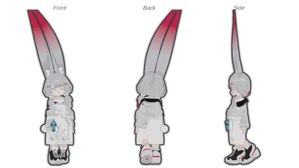 【3アバター対応】ふわもこローツイン【PB設定済】