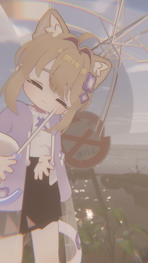 【キプフェル・みみのこ対応】あじさいレインコート【まめふれんず】