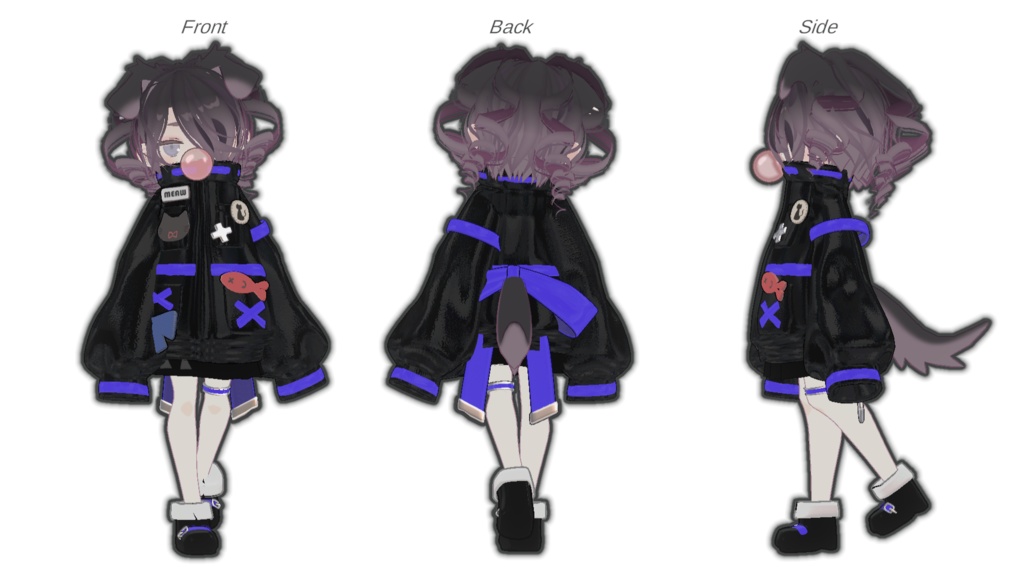 【5アバター対応】Meow Jumper【まめふれんず】