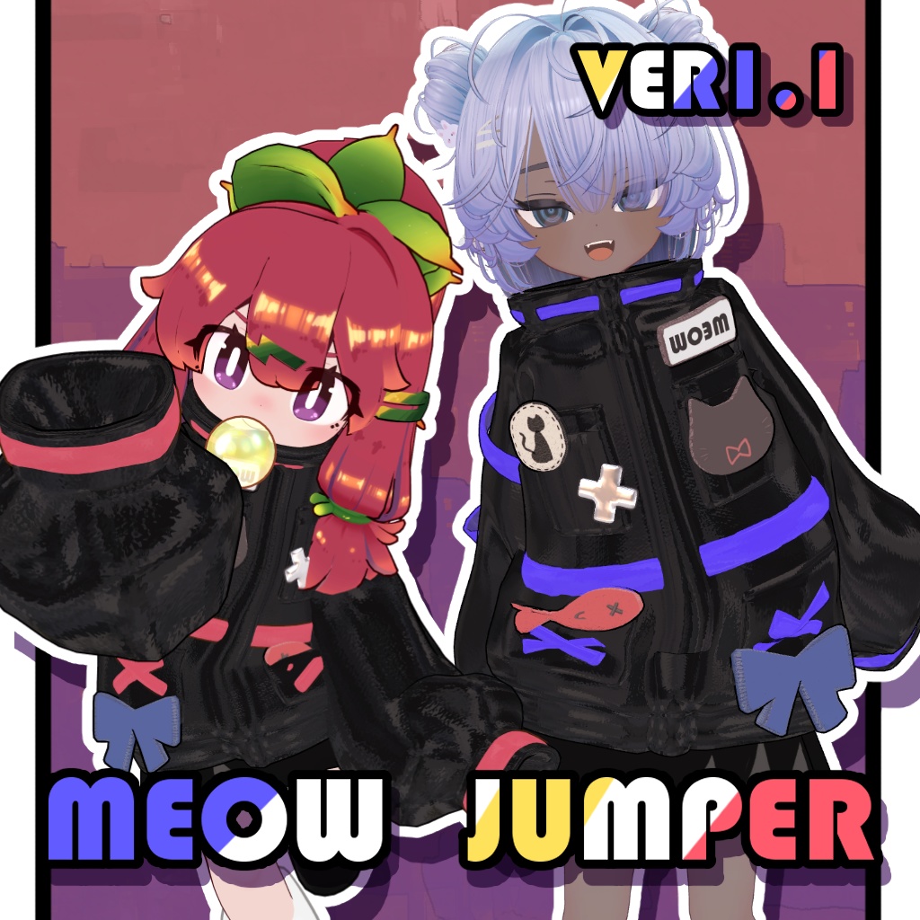 【5アバター対応】Meow Jumper【まめふれんず】