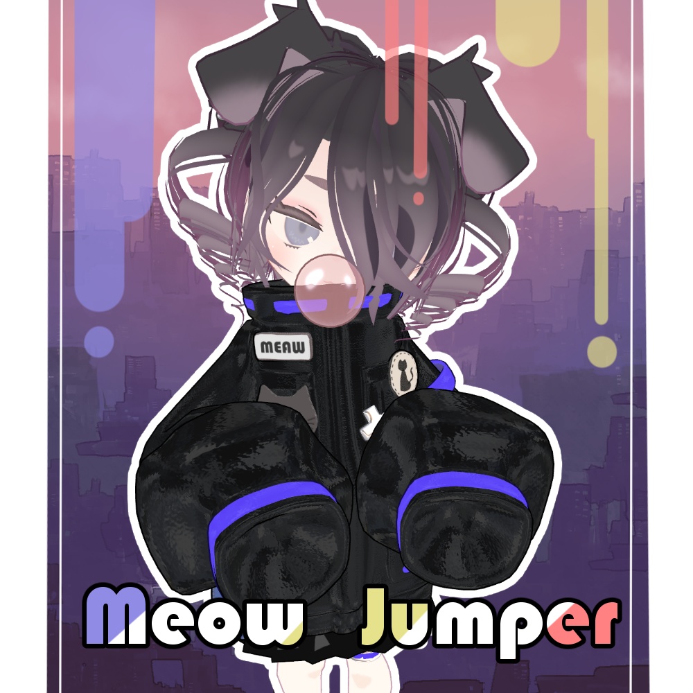 【5アバター対応】Meow Jumper【まめふれんず】