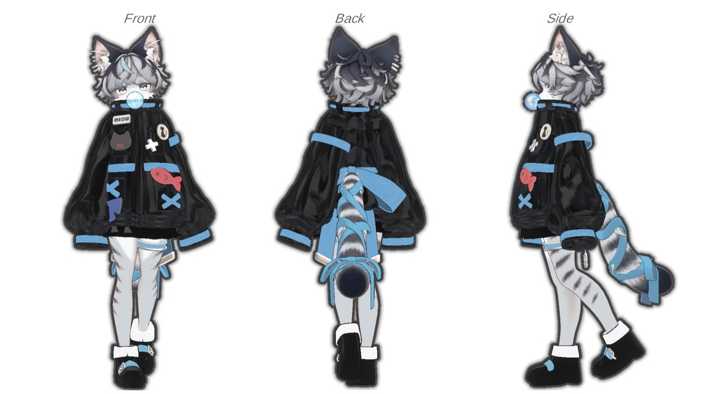 SALE!【7アバター対応】Meow Jumper【まめふれんず】