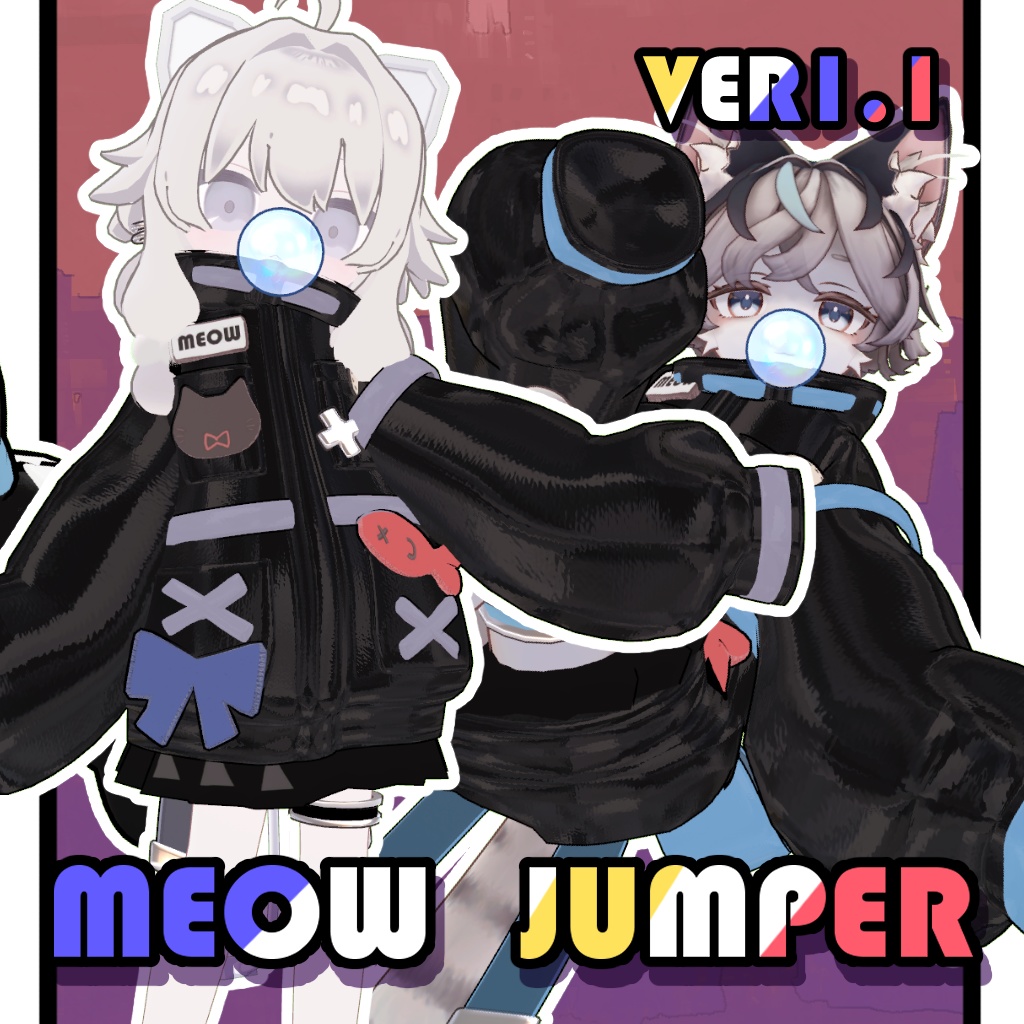 SALE!【7アバター対応】Meow Jumper【まめふれんず】