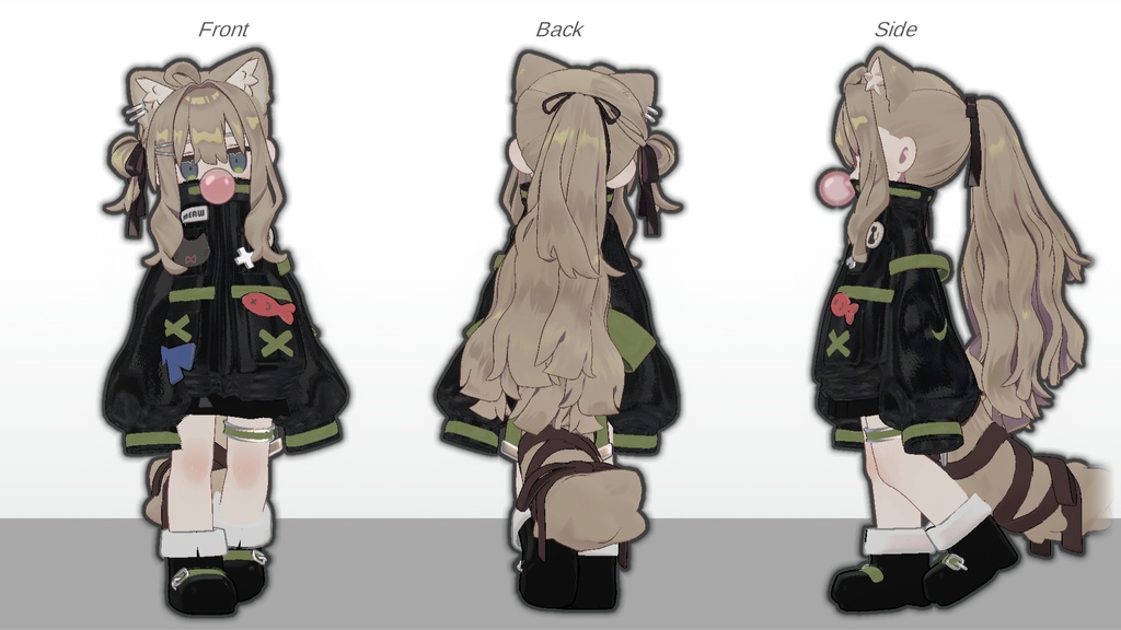 【5アバター対応】Meow Jumper【まめふれんず】