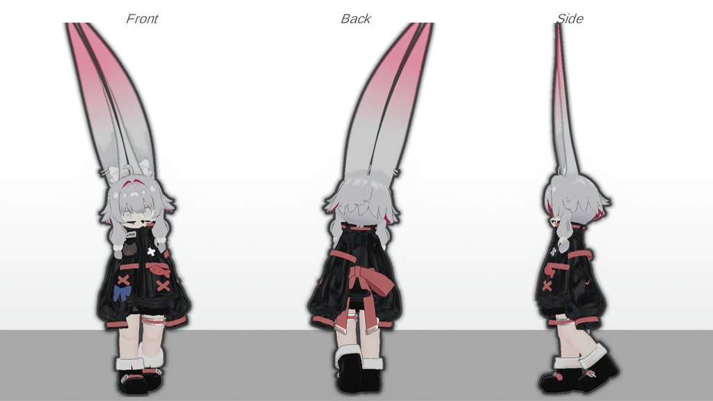 【キプフェル・みみのこ対応】もみあげショート【PB設定済】