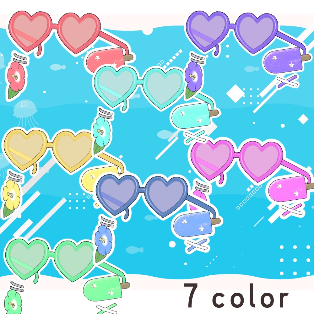 【キプフェル対応】Summer! Heapin & Sunglasses【MA設定済】