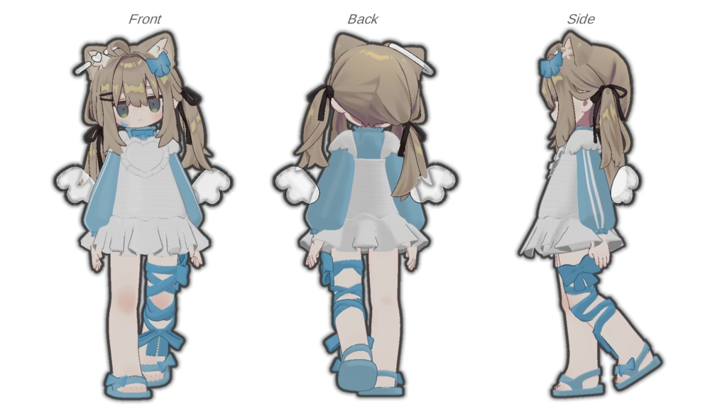 【キプフェル対応】Angel Waitress【まめふれんず】