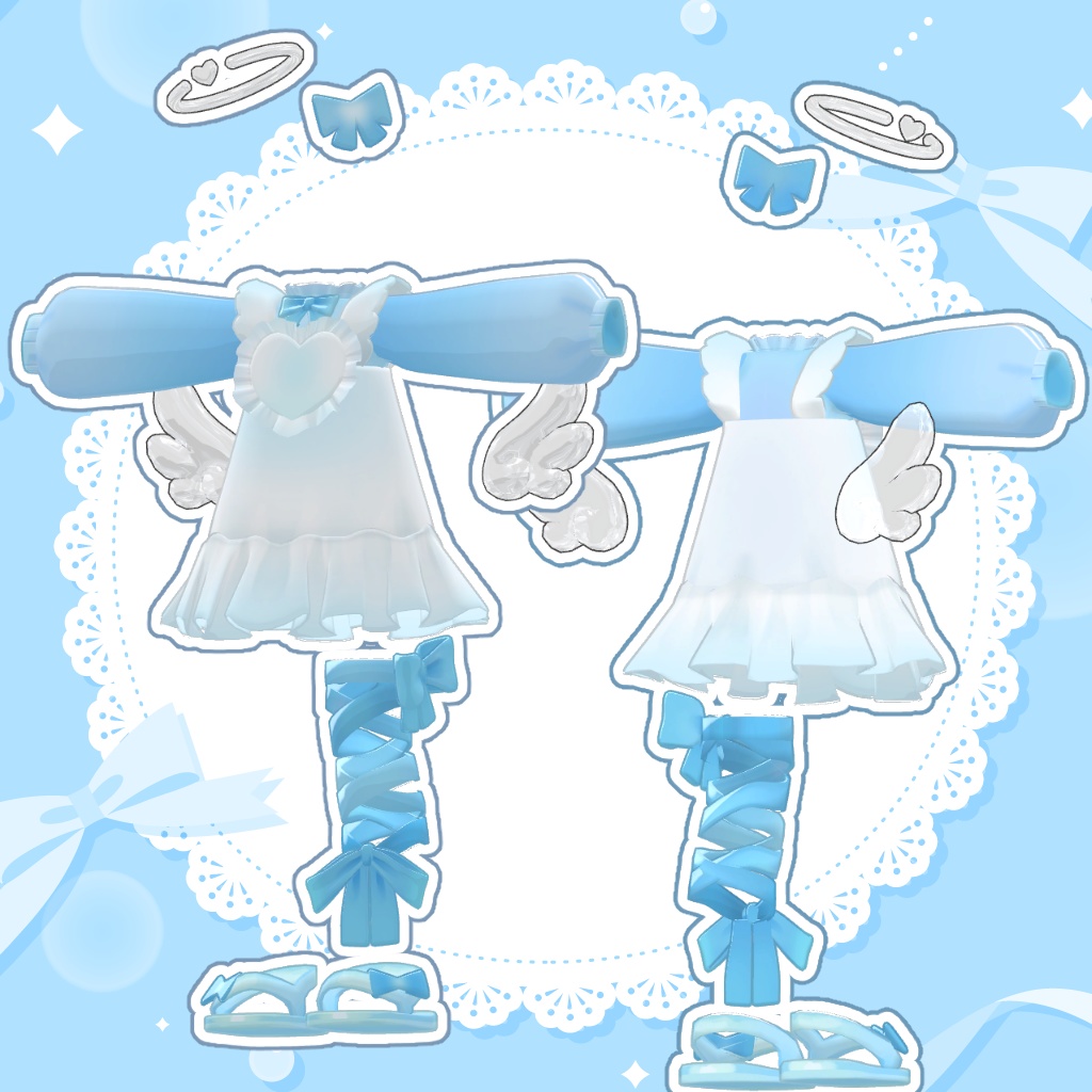 アップデート記念セール!【キプフェル対応】Angel Waitress【まめふれんず】