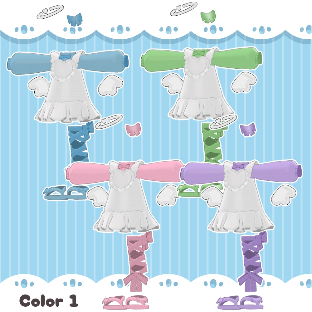 【キプフェル対応】Angel Waitress【まめふれんず】