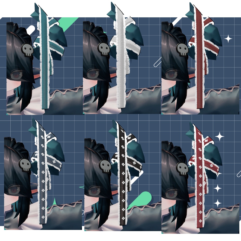 【バジリスク対応】Horn & Tail アクセサリー【PB設定済】