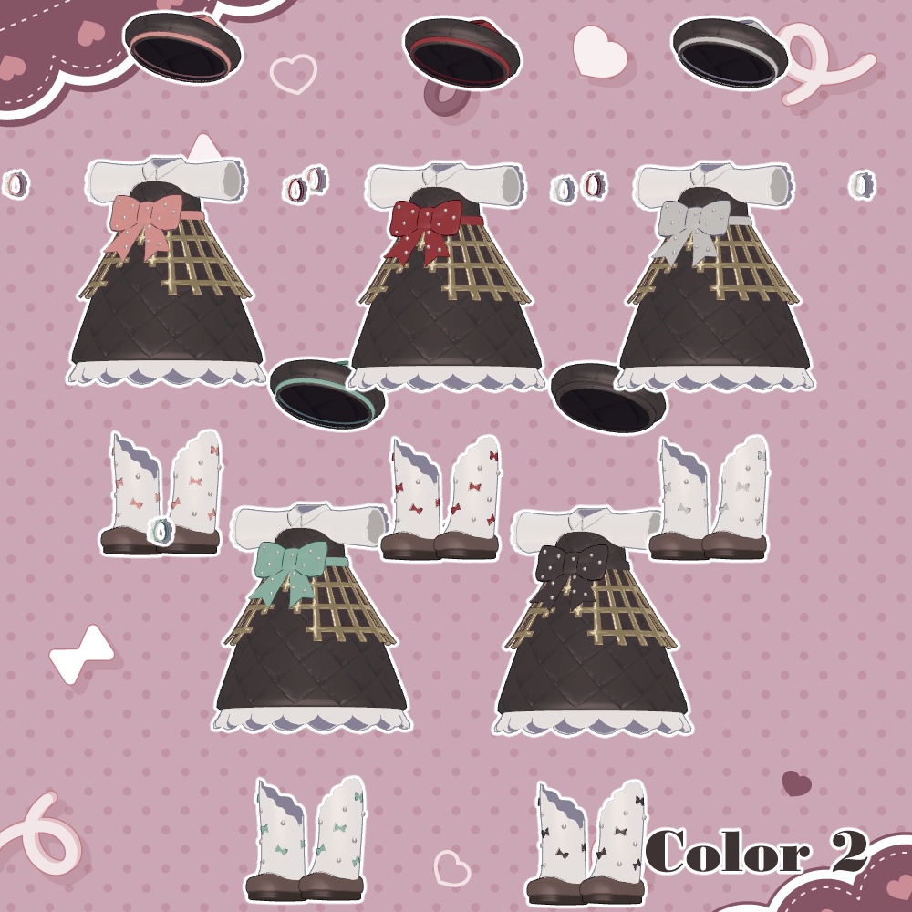 【キプフェル対応】Quilting Heart【まめふれんず】