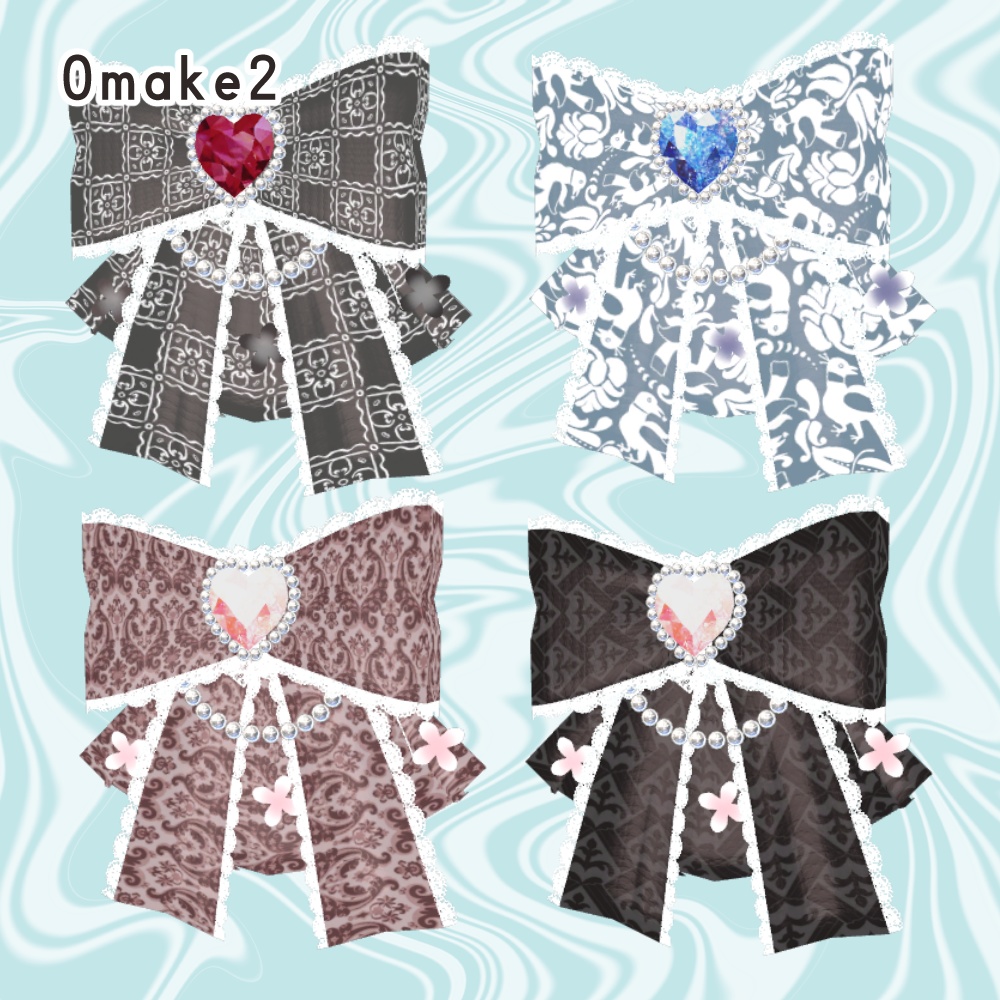 【Free・無料】ふわふわリボン【PB設定済み】