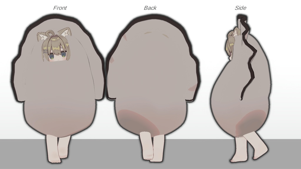 【キプフェル対応】牡蠣のきぐるみ【まめふれんず】