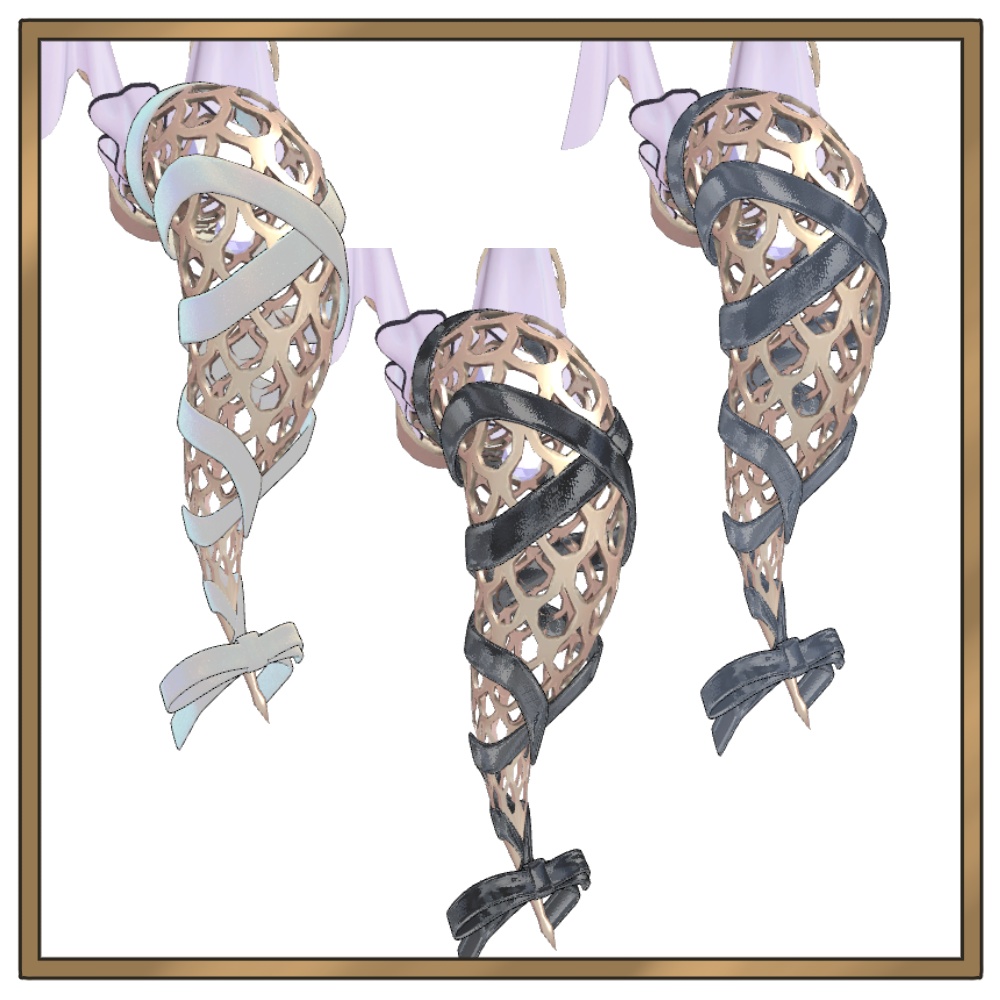 【ココ対応】ココちゃんのラッピングしっぽりぼん