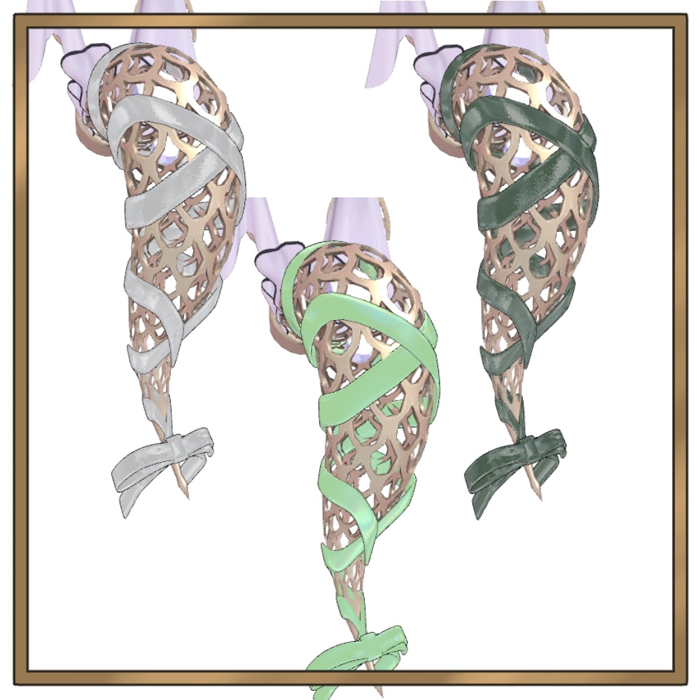 【ココ対応】ココちゃんのラッピングしっぽりぼん