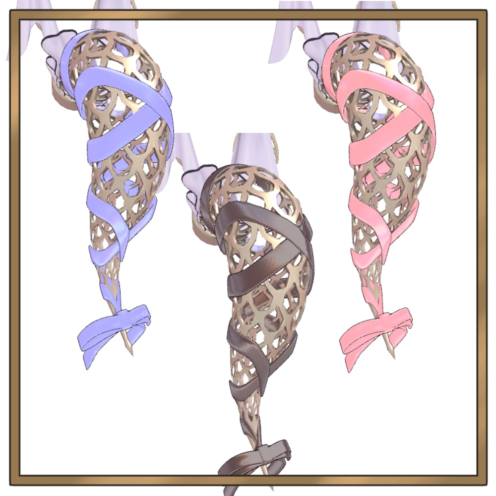 【ココ対応】ココちゃんのラッピングしっぽりぼん