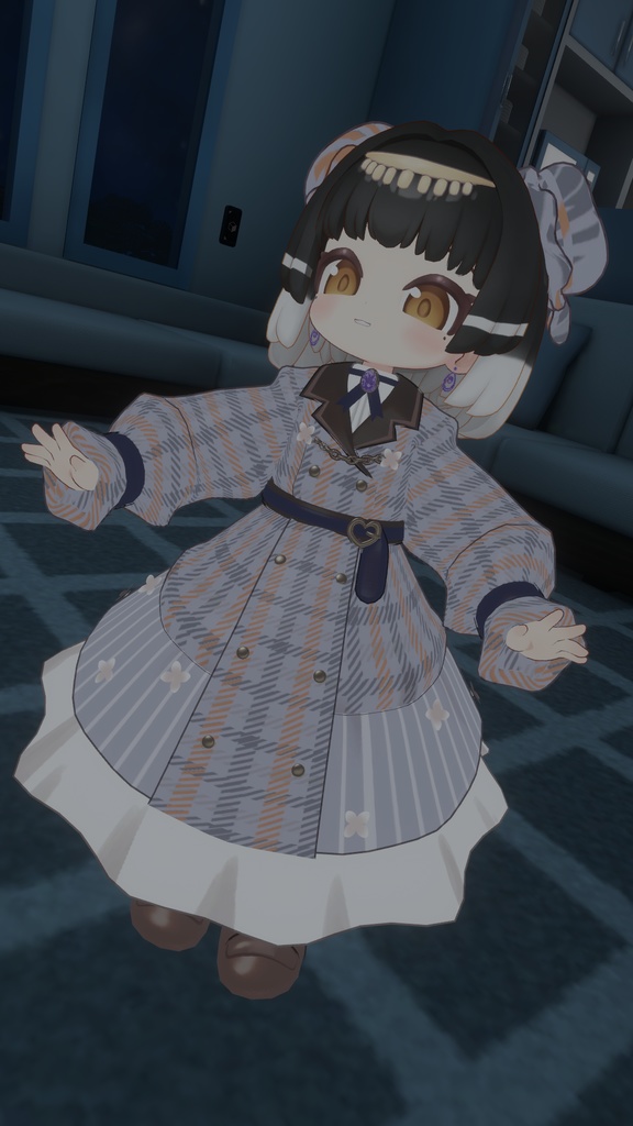 【キプフェル・みみのこ対応】Romanesque Trench【まめふれんず】