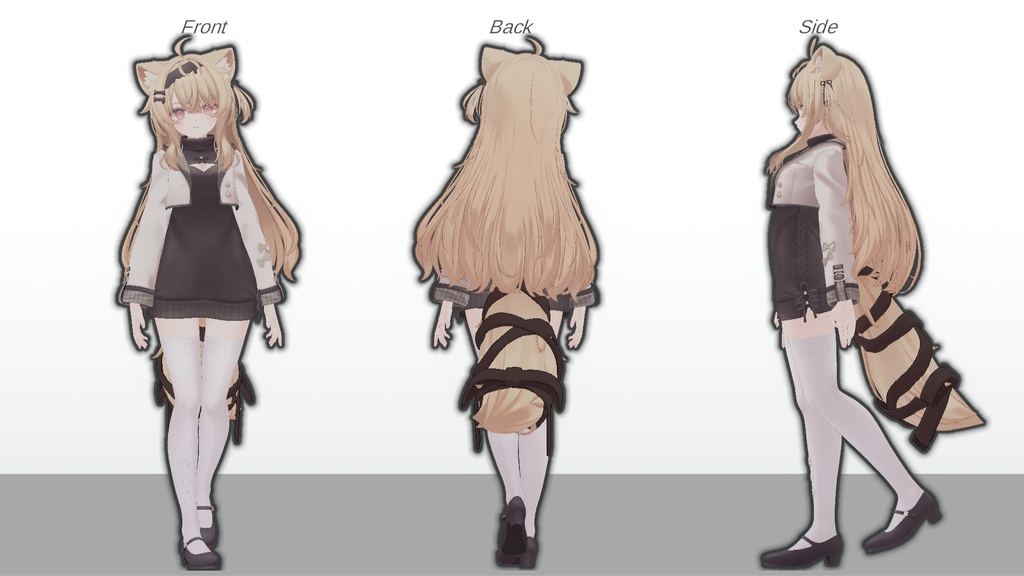 【エク対応】エクのラッピングしっぽリボン【PB設定済】