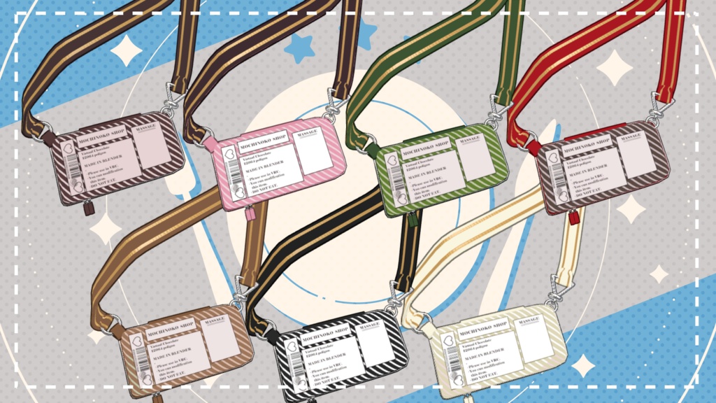 【15アバター対応】CAT CHOCOLATE POUCH【PB設定済み】