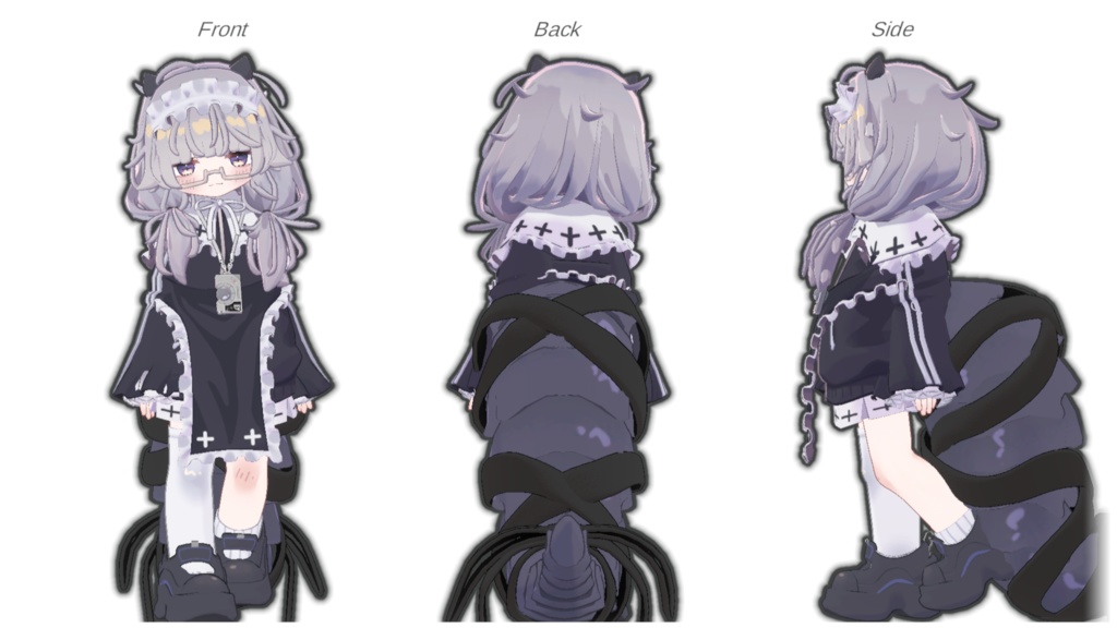 【ししゅか対応】ししゅかのラッピングしっぽリボン【PB設定済】