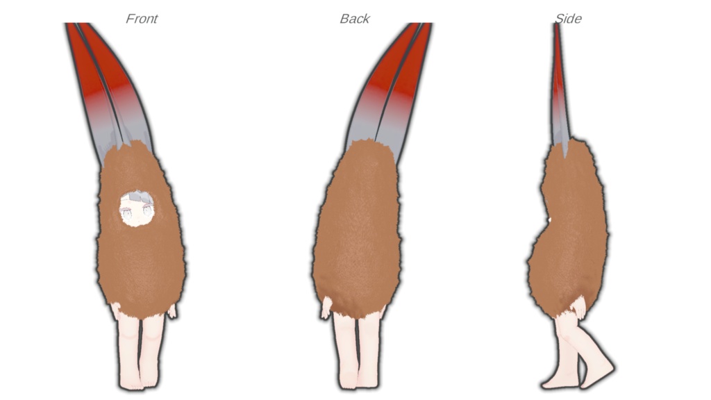 【キプフェル・みみのこ対応】エビフライのきぐるみ【PB設定済】