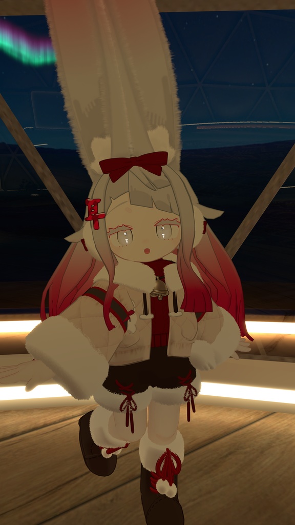 【キプフェル・みみのこ対応】Snowy Puff【まめふれんず】