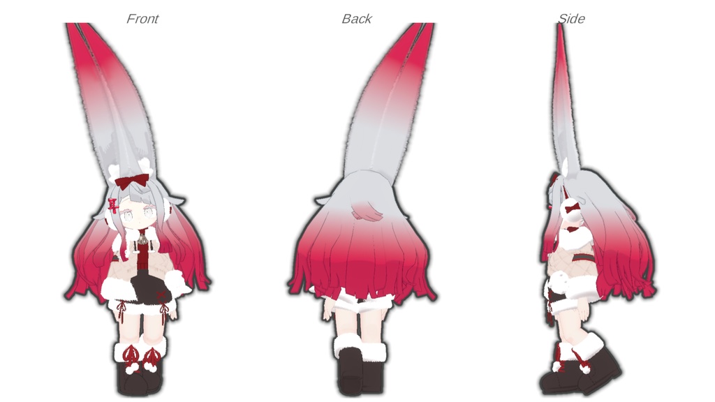 【キプフェル・みみのこ対応】Snowy Puff【まめふれんず】