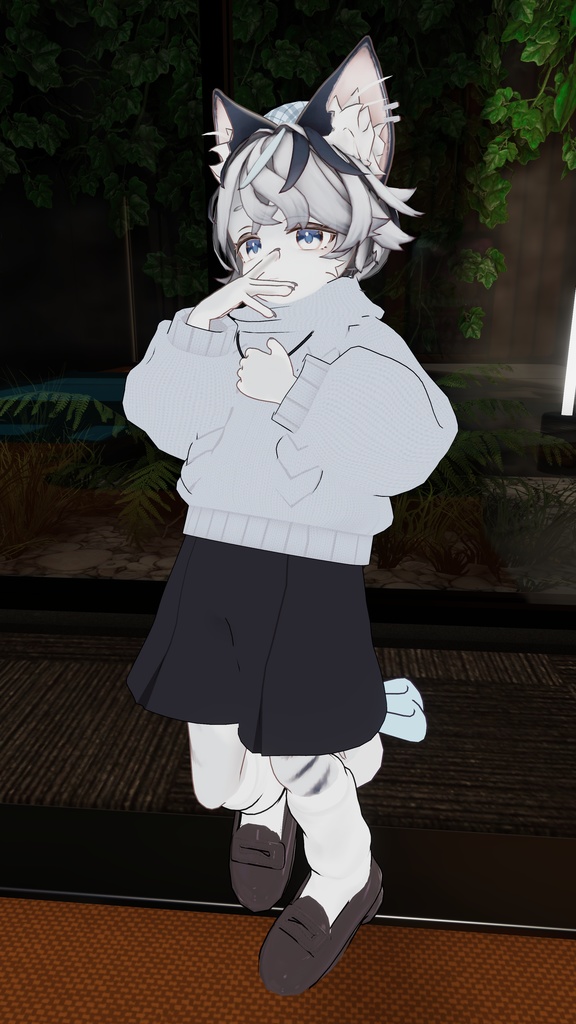 【キプフェル・ネハイル・ツユナ対応】Braid Knit【まめふれんず】