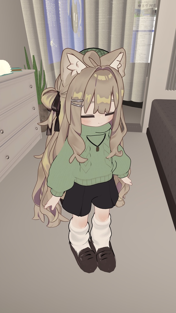 【キプフェル・ネハイル対応】Braid Knit【まめふれんず】