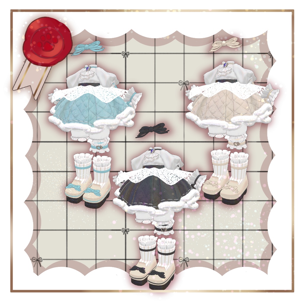 SALE!【キプフェル・サバラム・みみのこ対応】Creamelotte【まめふれんず】